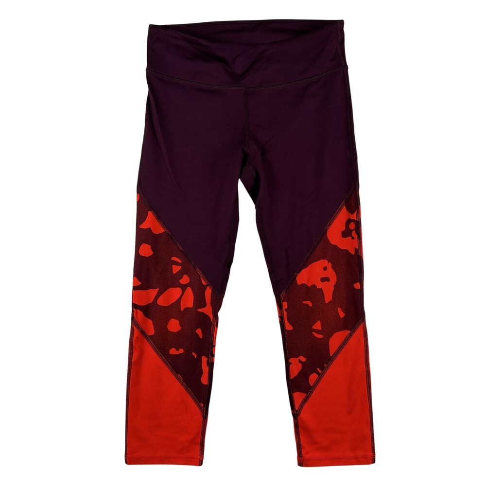 Fabletics Leggings Womens XS Salar Statement PowerHold Colorblock Ankle Stretch